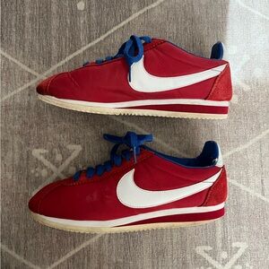 Red Nike Cortez Women’s size 7 (runs small)